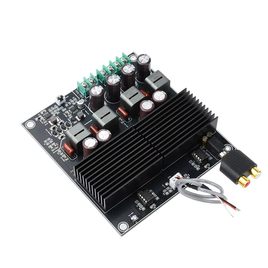 diymore HIFI Stereo Dual-Channel Power Verstärker Modul mit TPA3255 Dual-Core, 600W + 600W, Schwarz - Bild 2