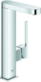 Grohe Waschtisch-Einhebelmischer PLUS mit schwenkbarem Auslauf und Push-Open-Abflussgarnitur in Chrom - Bild 1