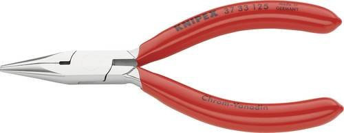 Knipex Präzisionszange 37 33 125 für Feinmechanik, verchromt mit Kunststoffbeschichtung, Länge: 125 mm - Bild 1