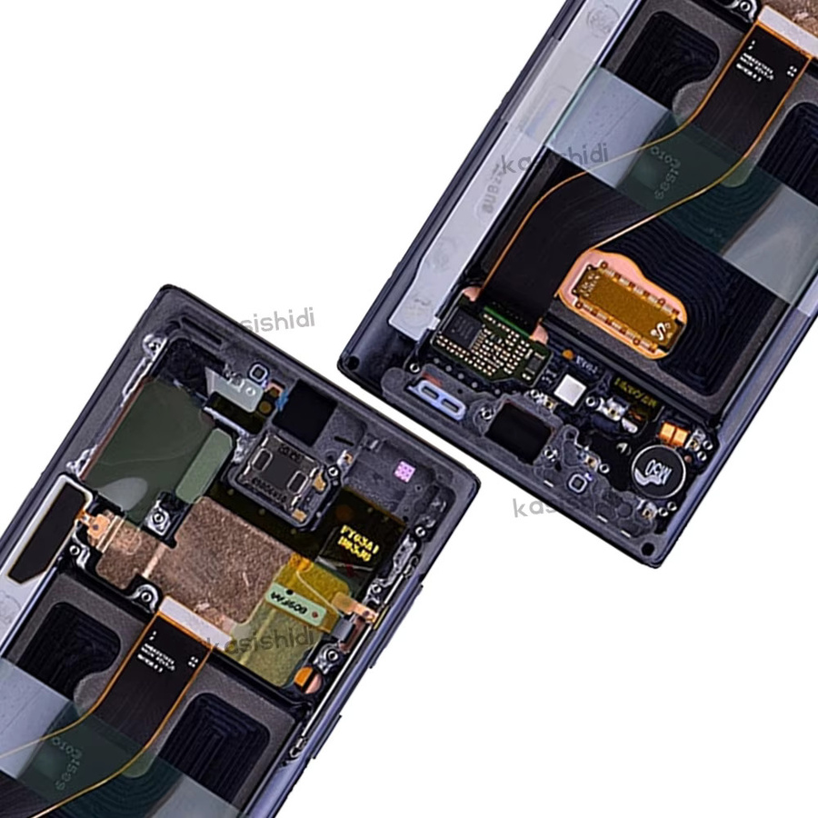 Samsung Galaxy Note 10 Plus Super OLED LCD Display mit Touchscreen Digitizer Montage in Schwarz - Bild 3