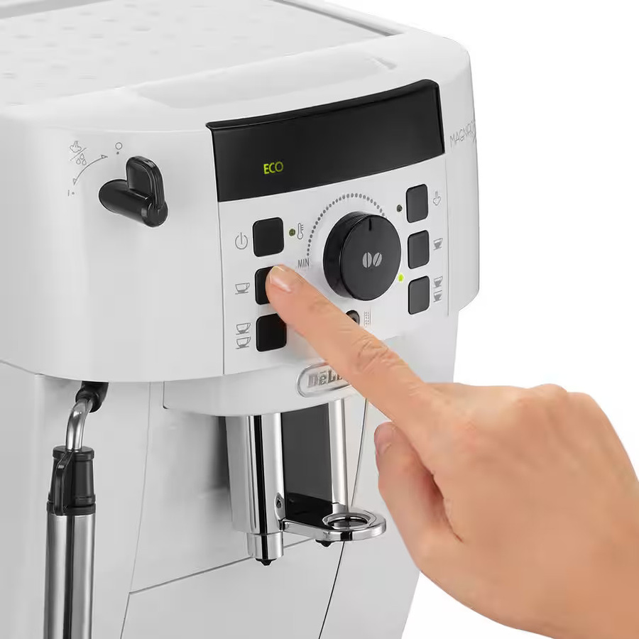 De'Longhi MagnificaS ECAM21.118.W Kaffemaschine in Weiß mit integriertem Mahlwerk - Bild 1