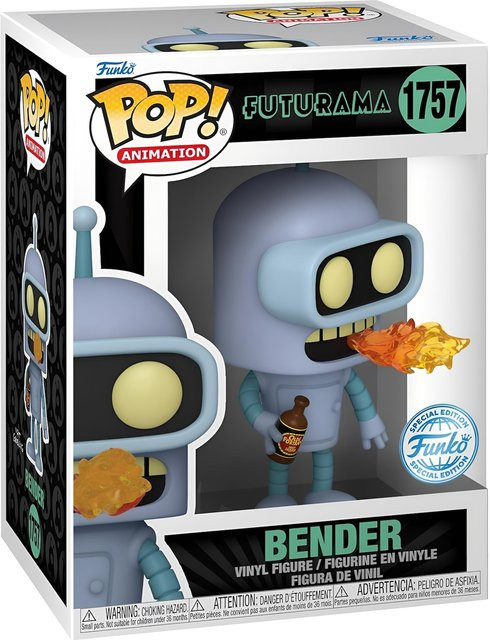 Funko Futurama Bender, Limited Chase Edition, Einzelfigur, ab 3 Jahren - Bild 1