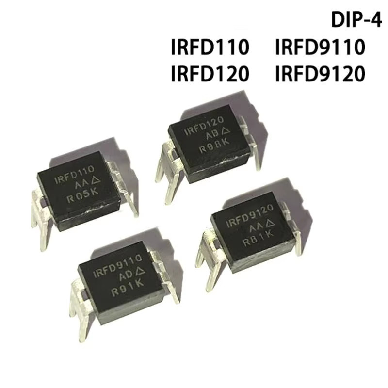 10er Set Si Tai&SH IRFD MOSFETs DIP-4 in Schwarz - Bild 3