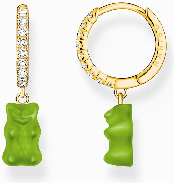 Thomas Sabo Creole, 925 Silber, Gold, Zirkonia, Damen - Bild 1