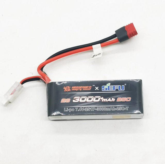 MJX Hyper Go 14209 14210 RC Auto Ersatzteile, Li-Po-Akku, 7,4 V 3000 mAh - Bild 1