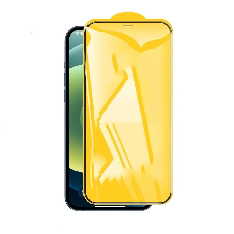 Bolomboy 9D Displayschutz aus gehärtetem Glas für iPhone 11 bis iPhone 16 Pro Max, transparent - Bild 2