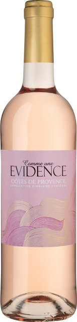 Cordier Excel Trilles, Comme une Evidence Rosé, Côtes de Provence AOP, trocken, Roséwein, 2024, 0,75 l - Bild 1