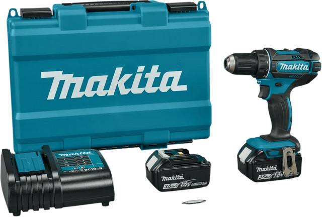 Makita LXT Akku-Bohrschrauber DDF482SFE mit 18,0 V Akku-Set - Bild 1