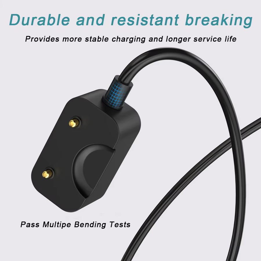 Samsung Galaxy Fit 3 Magnetisches USB-C Ladekabel in Schwarz - Bild 2