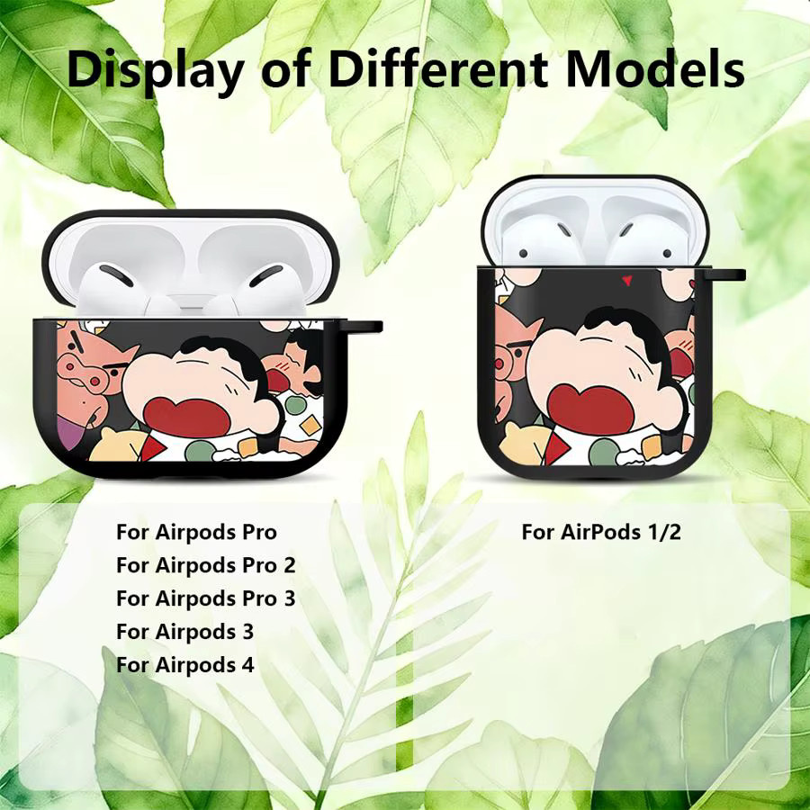 Crayon Shinchan Kopfhörerhülle Schutzhülle für AirPods in Multicolour - Bild 3
