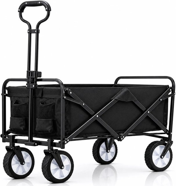 BigDean Bollerwagen faltbar mit 105l Fassungsvermögen und 100kg Tragkraft - Bild 1