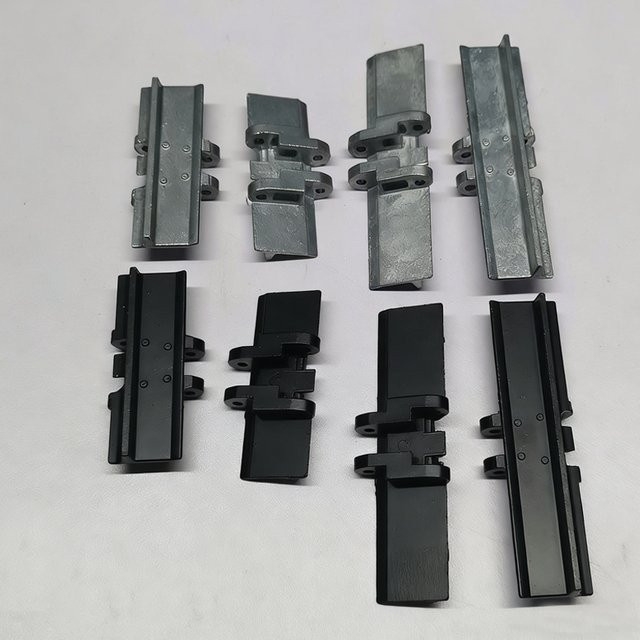 YUENHOANG Bulldozer-Modell Raupenketten-Glieder, Zubehör, Metall, Grau - Bild 1
