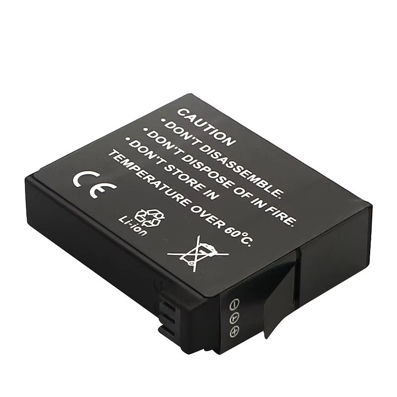 Wiederaufladbarer Lithium-Ionen-Akku mit 1600 mAh für GoPro Hero 4 Kamera in Schwarz - Bild 3