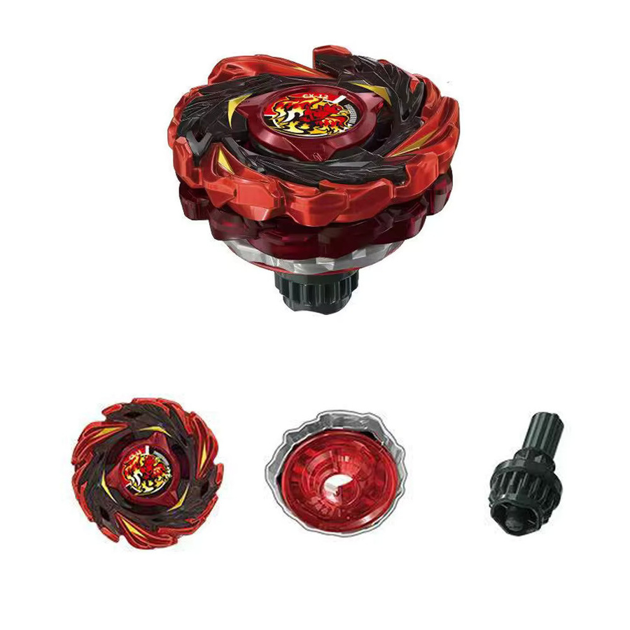 Phoenix CX-12 Radiance Bey X Booster, Spinning Toy Battle Top Gyro, mit Schwert-Launcher-Set - Bild 3