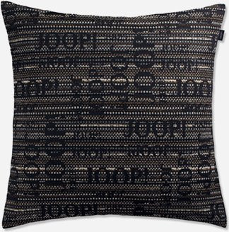 Polsterkissen JOOP! FABRICS COLLECTION LOGO STATEMENT in Kiesel, B/T/H: 50 x 50 x 50 cm - Bild 1