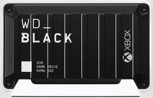 Western Digital WD_BLACK D30 Game Drive SSD für Xbox Series X|S, 1 TB, Schwarz - Bild 1