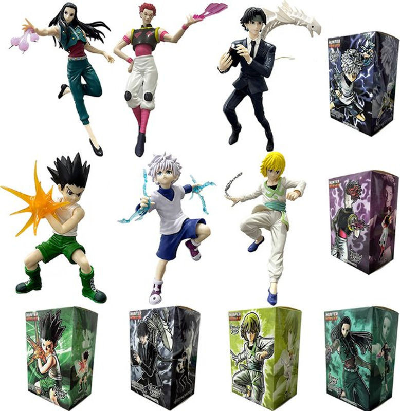 Bandai Hunter x Hunter Anime Figur Chrollo Lucilfer Sammlerstück aus Kunststoff, mehrfarbig, Höhe: 15-23 cm - Bild 1