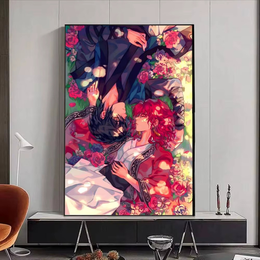 Selbstklebender Anime Manga-Poster Y-Yona of The Dawn aus Papier in Mehrfarbig - Bild 5