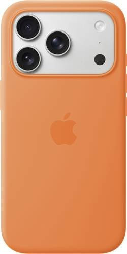 Apple Silikon Case für iPhone 17 Pro mit MagSafe in Orange - Bild 1