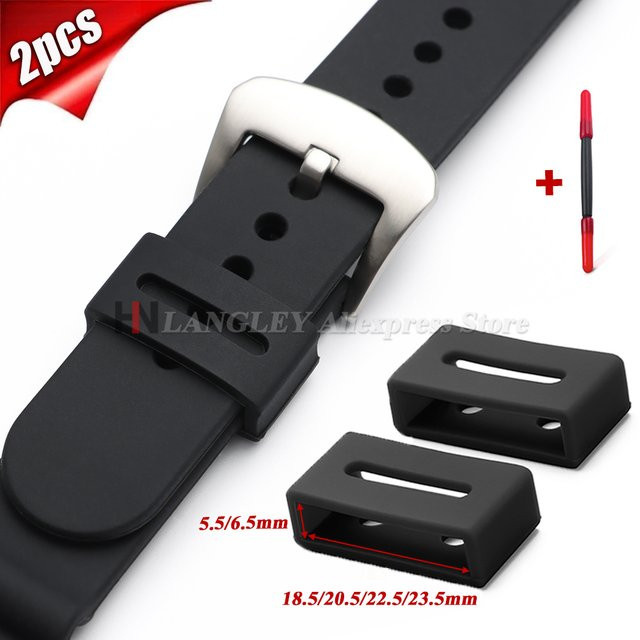 Casio GA110 Uhrenzubehör, Silikon Armband Ring, Rot - Bild 1