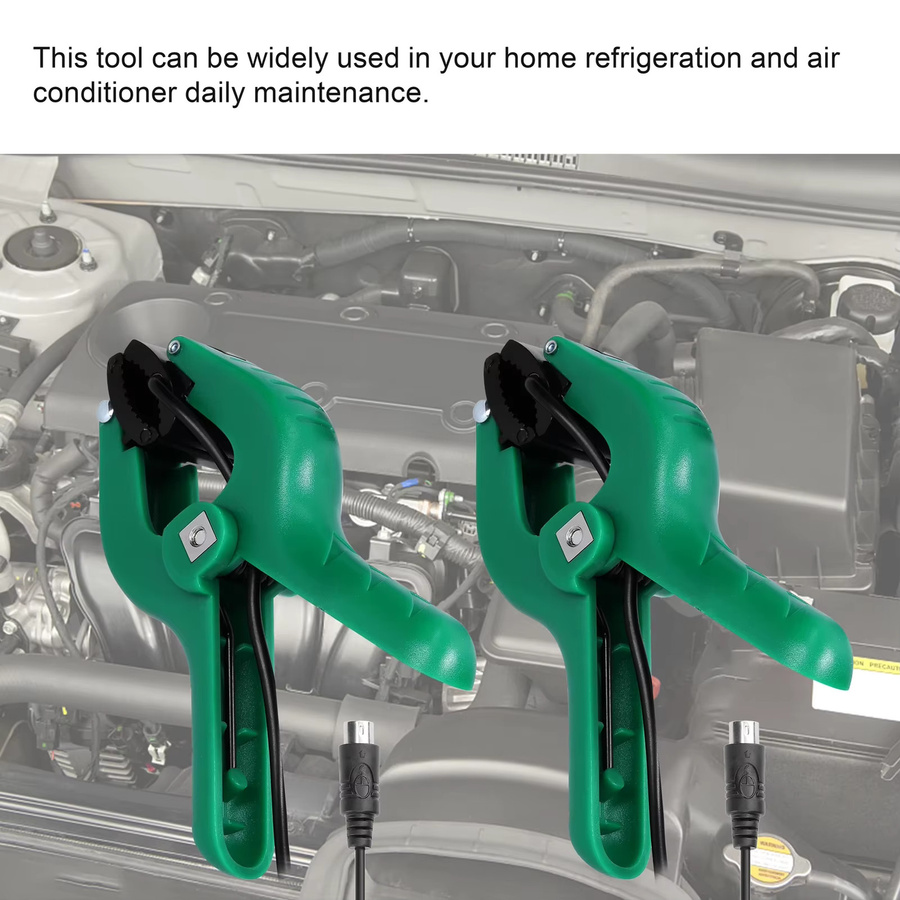 KKMOON Handheld Sensoren Clips für Temperaturmessung und Klimaanlagen-Inspektion, Grün - Bild 3