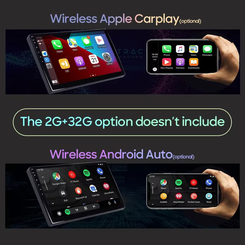 FengShiDa Autoradio mit Android Auto, Apple CarPlay, GPS und 5G Wifi für Mercedes Benz C-Klasse W203 und CLK W209, Schwarz - Bild 3