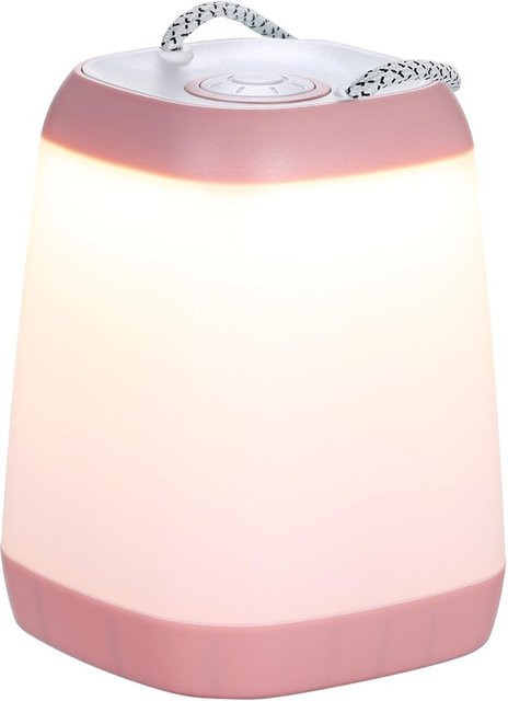 TOMTOP JMS Tragbare Nachtlicht-Nachttischlampe in Rosa mit einstellbarer Helligkeit und Tragegurt - Bild 1