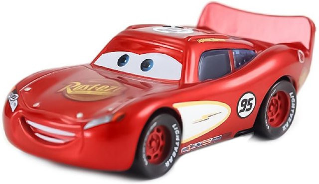 Disney Pixar Autos Lightning McQueen Sally Chick Hicks The King, Diecast Fahrzeug, 1:55, ab 4 Jahren - Bild 1