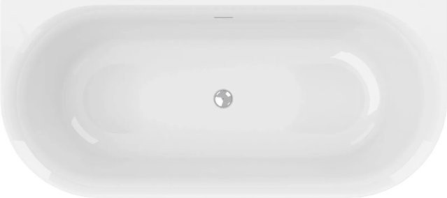 Ottofond Badewanne Mince in Weiß, Länge: 170 cm - Bild 1