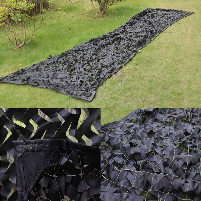 Tarnnetz in Schwarz als großer Sonnenschutz und Segelschutz für Garten, Zelt oder Markise - Bild 5