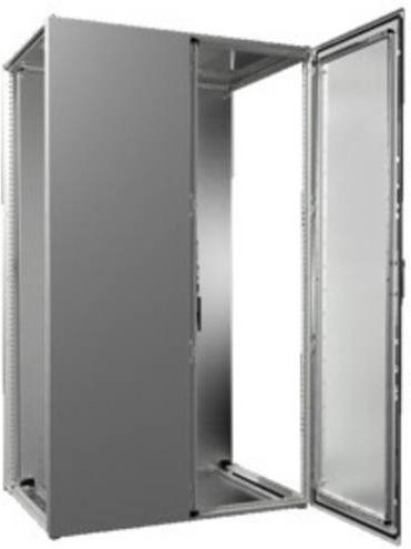 Rittal VX 8208.000 Anreih-Schranksystem aus Stahl in Grau, B/T/H: 120 x 80 x 200 cm - Bild 1