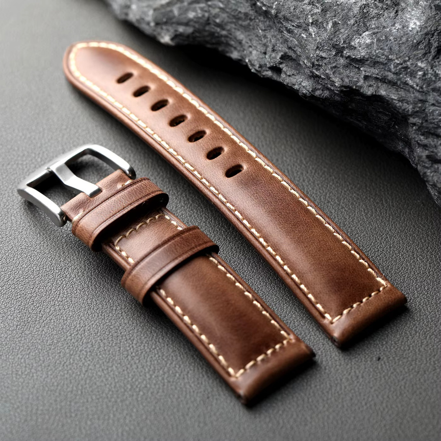 Raystray Uhrenarmband Leder, 20mm, 22mm - Bild 2