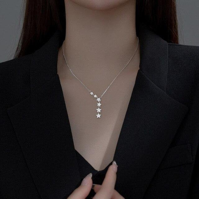 Trustdavis Choker Halskette, 925 Silber, Zirkonia, Damen - Bild 1