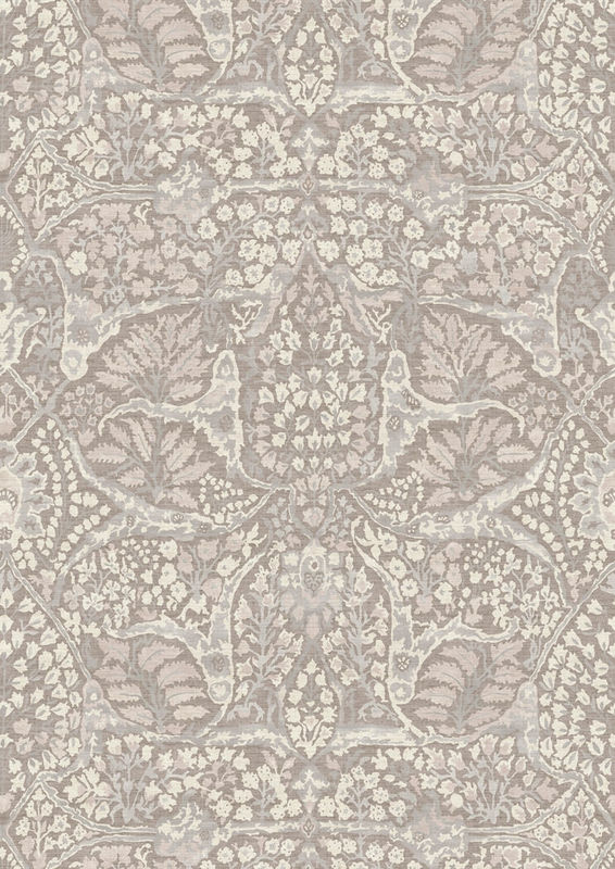 Lewis & Wood Tapete Alhambra 50 in Sugar Almond Beige mit floralem und orientalischem Design - Bild 2