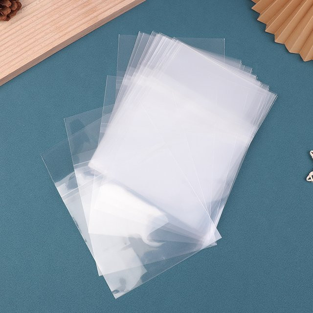 50 Stück JETTING CD-Hüllen aus Kunststoff, transparente wiederverschließbare Schutzhüllen für CDs und Schallplatten - Bild 1