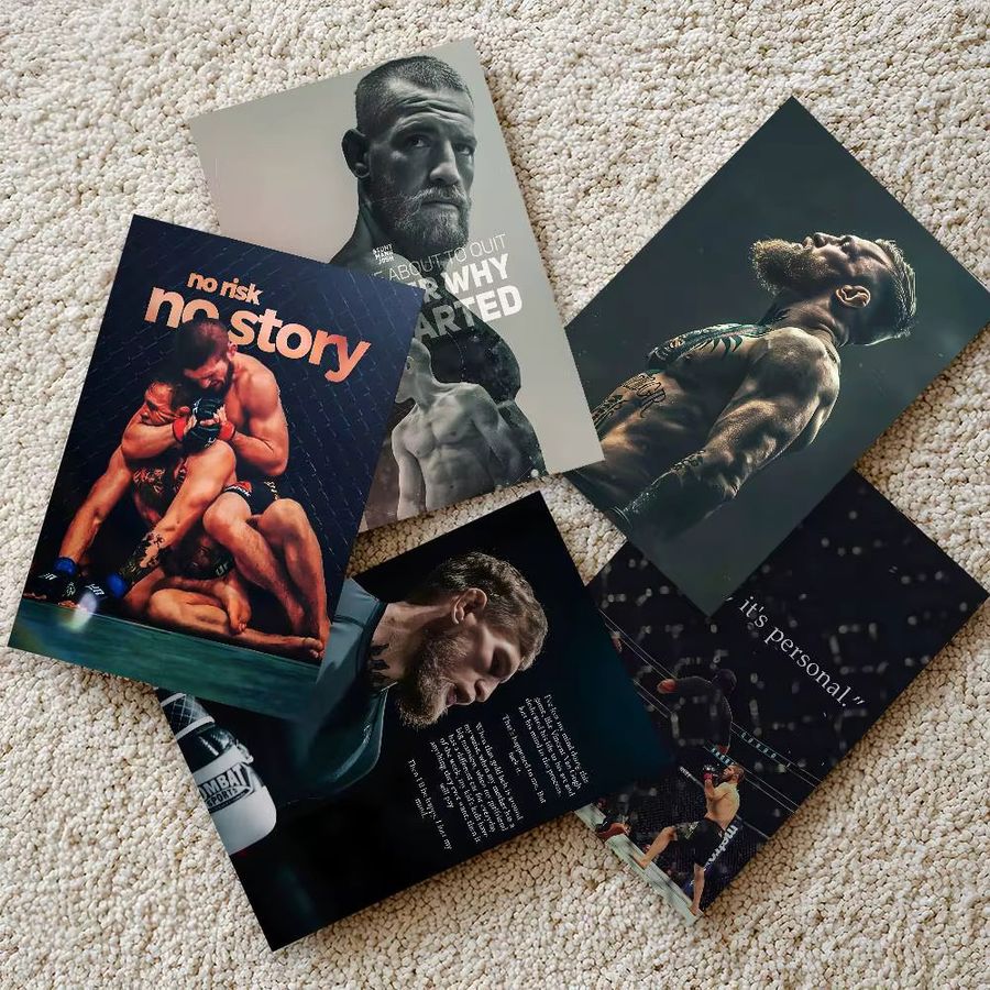 Wasserdichter Conor McGregor Boxen Poster Aufkleber zur Wanddekoration für dein Zuhause oder deine Bar - Bild 3