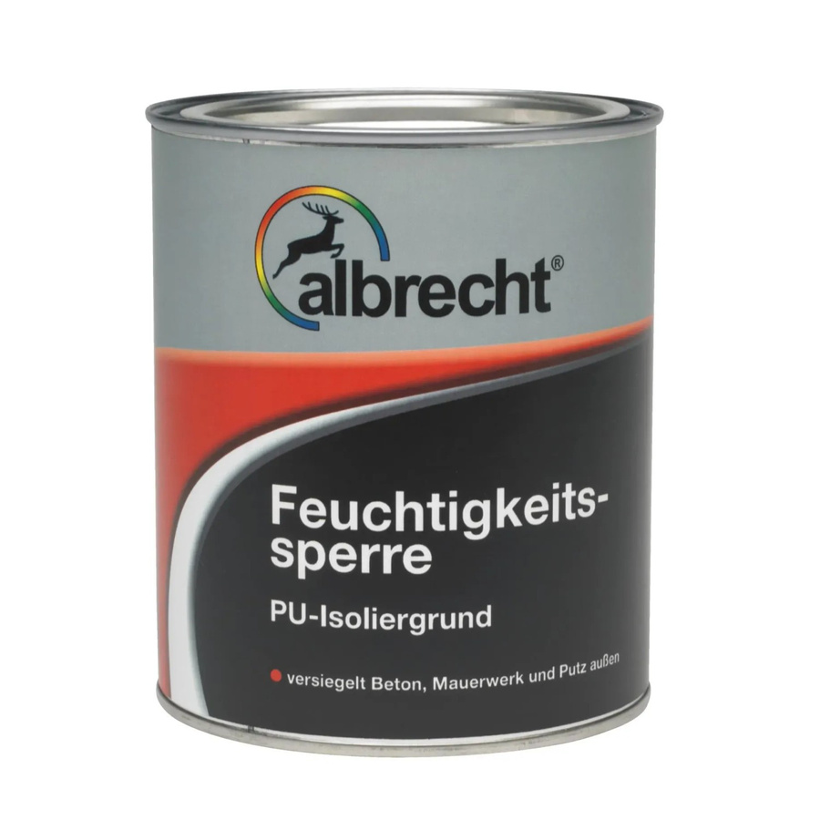 Albrecht Feuchtigkeitssperre für Beton aus Synthetikharz, transparent, 750 ml - Bild 2