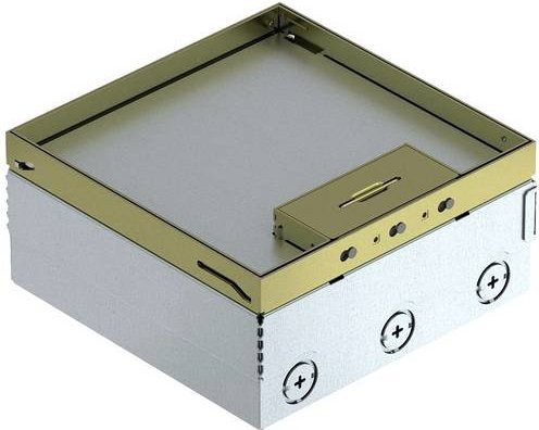 OBO Bettermann UDHOME4 Bodentank in Silber, 2 m - Bild 1