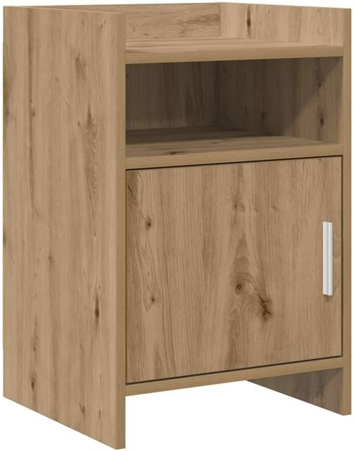 vidaXL Nachttisch Artisan-Eiche in Braun, Modernes Design für dein Schlafzimmer, B/T/H: 40 x 36 x 60 cm - Bild 1