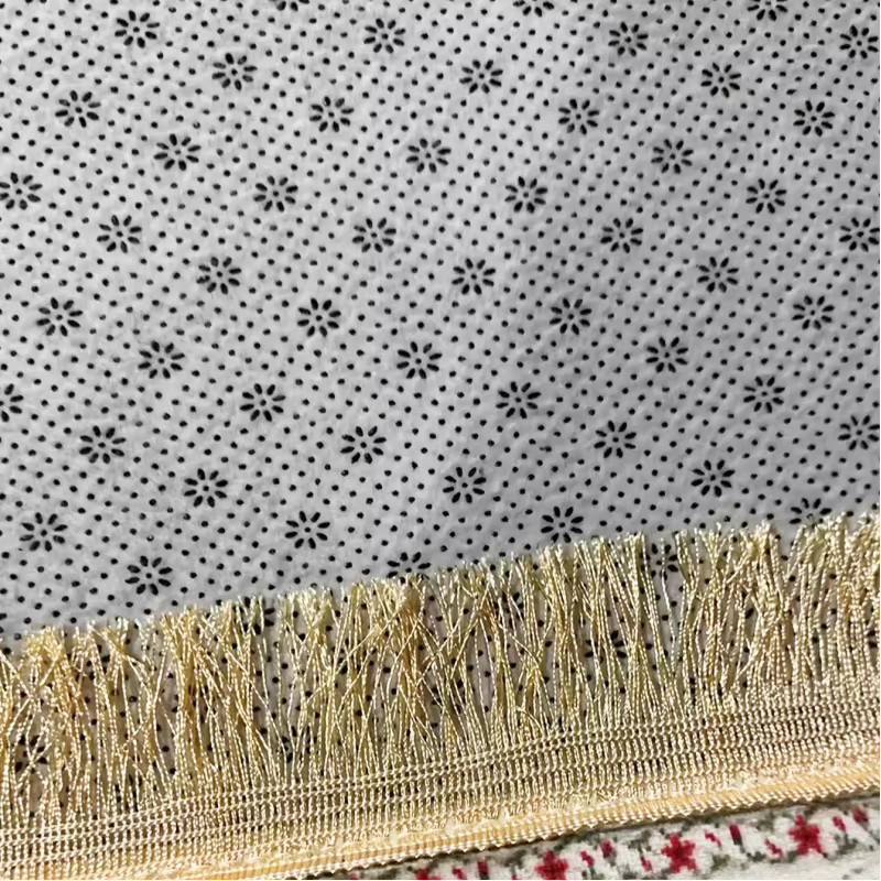 VIKAMA Persischer Gebetsteppich mit floralem Design, waschbar, Multicolour - Bild 6