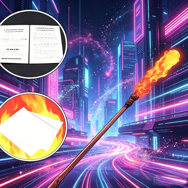 ZQION Fantasy Elektronischer Feuer-Blitzstab, Magische Zauberstäbe, Zubehör - Bild 1