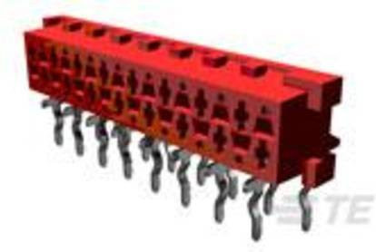 TE Connectivity Tape 1-215460-0 in Rot auf einer Vollrolle - Bild 1
