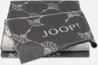 Wohndecke JOOP! FABRICS COLLECTION CORNFLOWER in Schiefer/Ash, B/B: 150 x 200 cm - Bild 1
