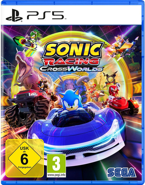 Sonic Racing: CrossWorlds Day One Edition für PlayStation 5 von SEGA – Rennspiel und Action - Bild 1