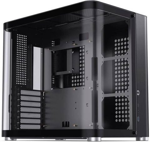 Jonsbo TK-2 2.0 Midi-Tower PC-Gehäuse mit Tempered Glass in Schwarz - Bild 1
