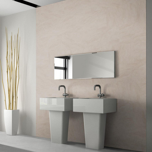 BARIDECOR AQUA Wandverblender in Sandstein-Optik, Farbe: beige, Material: Kunststoff, Stärke: 4 mm - Bild 1