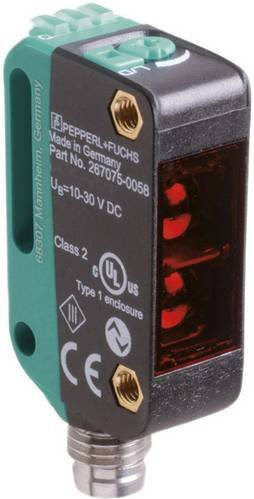 Pepperl+Fuchs Reflexions-Lichttaster OBT300-R100-2EP-IO-V31-L hellschaltend und dunkelschaltend mit Trimmer in Multicolor - Bild 1