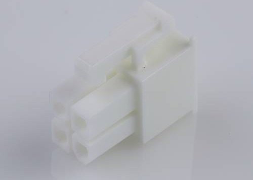 Molex Buchsengehäuse-Kabel in Weiß mit 4 Polzahl und 4.2 mm Rastermaß - Bild 1
