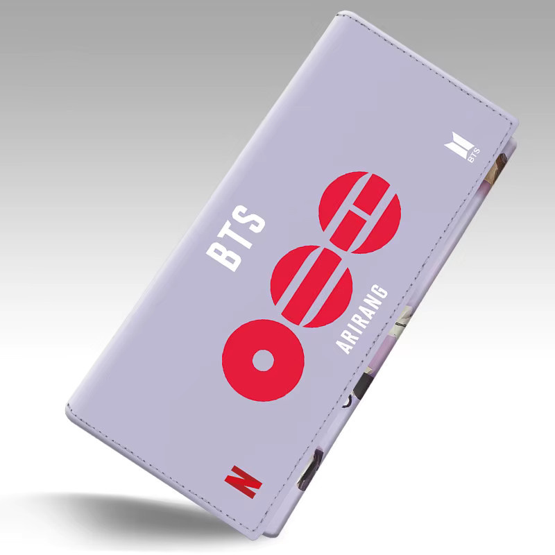 Bandai Kpop BTS Bangtan Boys Arirang 3D Geprägte Münzbörse, Mini-Handtasche - Bild 1