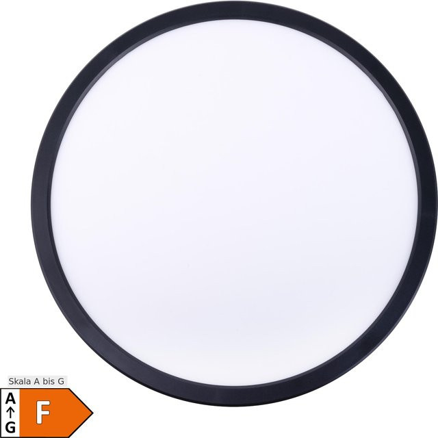 Näve LED CCT Deckenleuchte CARLO mit RGBW Backlight, Weiß, Durchmesser: 29,3 cm - Bild 1